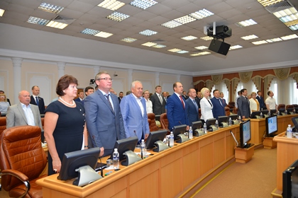 Под руководством Сергея Брилки начала работу 52 сессия Законодательного Собрания